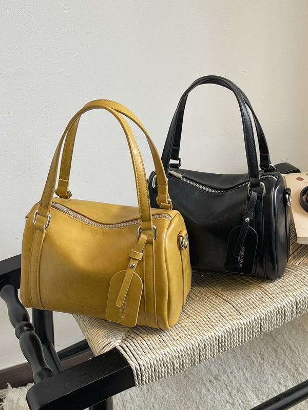 2026 νέα τσάντα ώμου crossbody από PU δέρμα, μινιμαλιστικός αστικός σχεδιασμός, καθημερινή χρήση, ελαφρύς πολυτελής αέρας