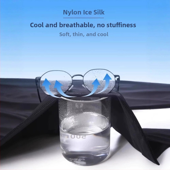 Γυναικείοι παντελόνες ice-silk για καλοκαίρι, λεπτές και δροσερές, cropped μήκος, ψηλόμεσες, άνετες, στυλ χαρέμ-καρότο