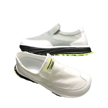 Ανδρικά slip-on παπούτσια από καμβά με φαρδιά σόλα, μοντέρνο κορεατικό στυλ για καθημερινή χρήση