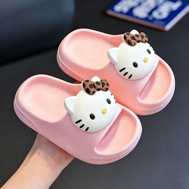 2026 карикатурни KT Cat детски чехли EVA с мека подметка, антихлъзгави, лято, унисекс