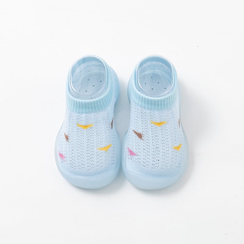 Pantofi de mers pentru bebeluți din plasă respirabilă, talpă moale, pentru interior, 0–3 ani, unisex, vară, antiderapant