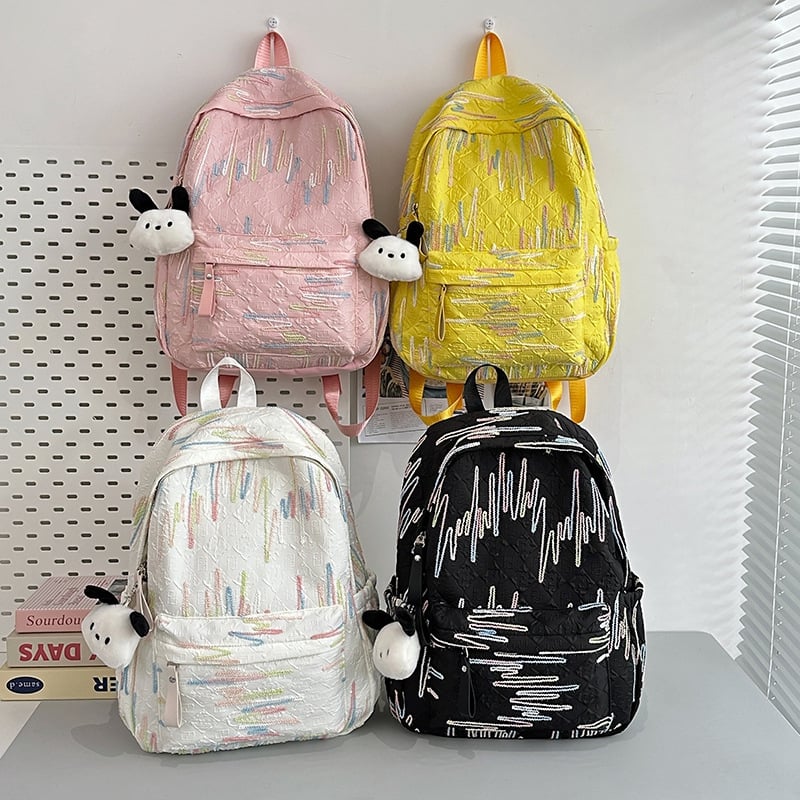 Harajuku Bags Soft-Girl Μίνι σακίδιο πλάτης από ναϊλον για σχολείο και εξορμήσεις την άνοιξη