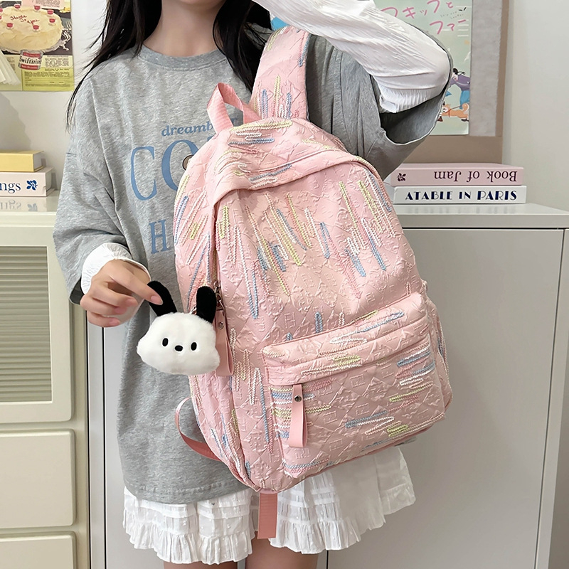 Harajuku Bags Soft-Girl Μίνι σακίδιο πλάτης από ναϊλον για σχολείο και εξορμήσεις την άνοιξη