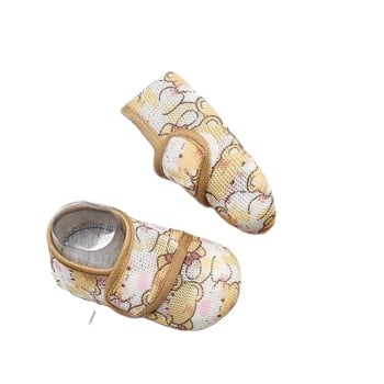 Pantofi interior pentru copii, vară, subțiri, antiderapant, respirabili, cu Velcro, talie joasă, unisex, pentru 12–36 luni și 24–48 luni