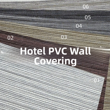 Nástenná krytina pre hotelové inžinierske účely, šírka 1,37 m, PVC krížový podklad, nehorľavá, tkaná vinylová tapeta