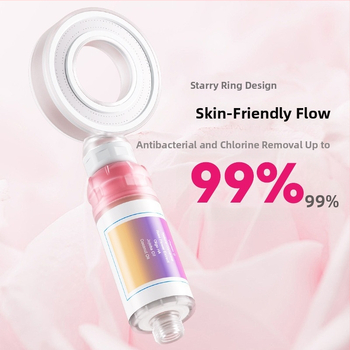 Aromaterápiás zuhanyfej előszűrővel, otthoni használatra, klórmentesítés és bőrbarát illatos zuhanyfej