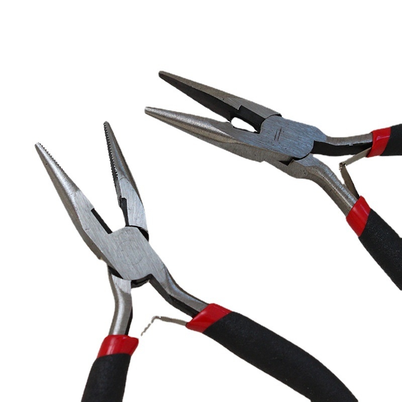 Σετ εργαλείων DIY κατασκευής κοσμημάτων με χάντρες: πένσες μυτερές, πένσες κεκλιμένες, πένσες στρογγυλές και μικρές πένσες