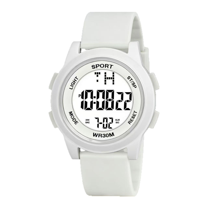 Ceas digital pentru elevi, unisex, multifuncțional, cu cadran de 47 mm, afișaj luminos, pentru alergare și purtare zilnică.
