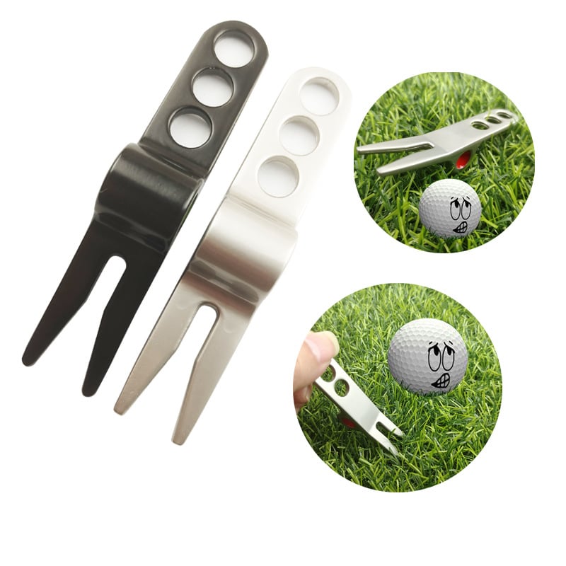 Golf Divot Tool με κράμα ψευδαργύρου – εργαλείο χλοοτάπητας