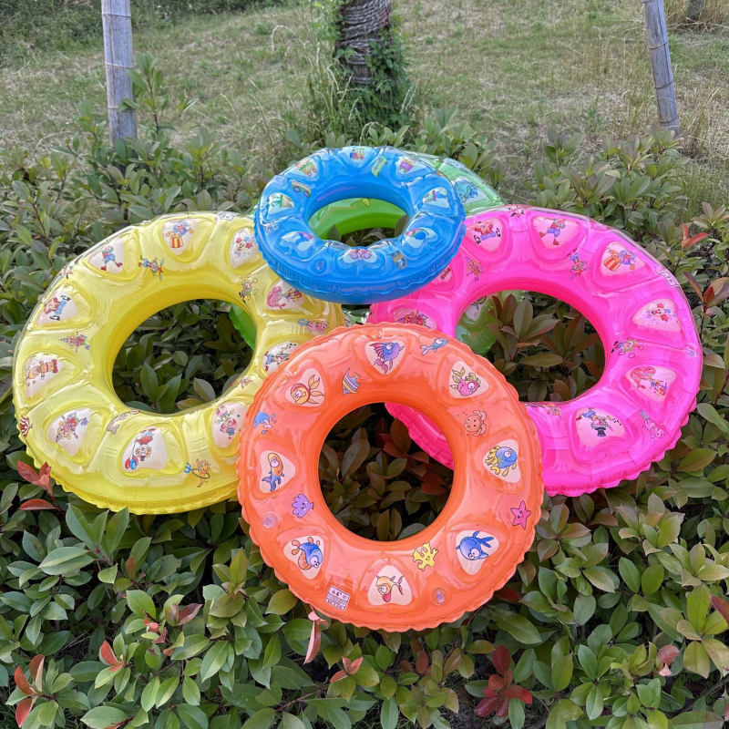 Φουσκωμένος κύκλος κρυστάλλων για παιδιά, PVC, διπλής στρώσης, για μασχάλες