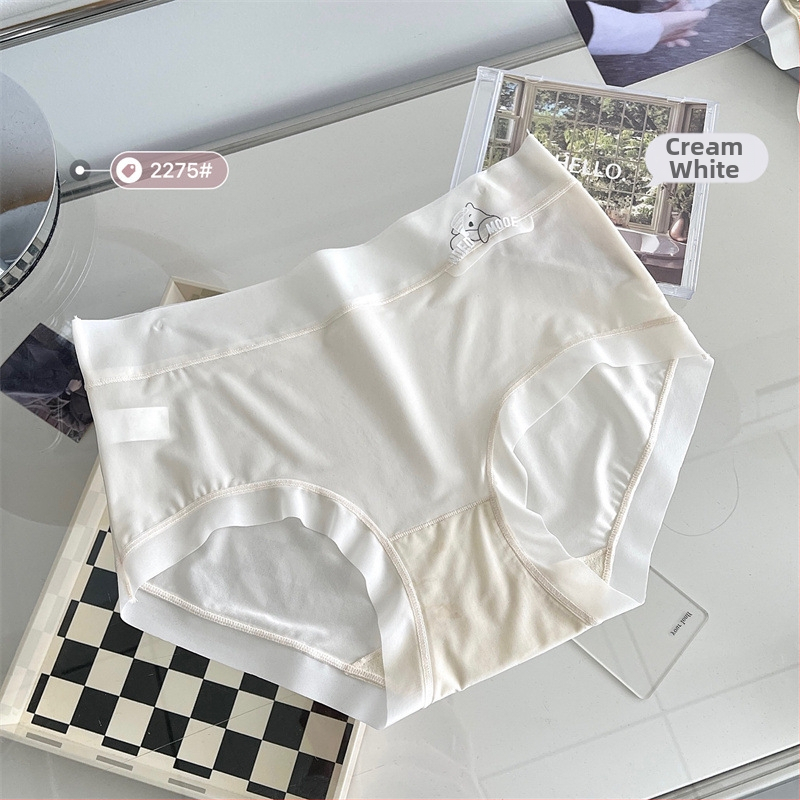 Dámske nohavičky Ice Silk so stredným pásom, antibakteriálne, priedušné, rýchloschnúce; nylonová tkanina s viskózovou podšívkou v rozkroku.