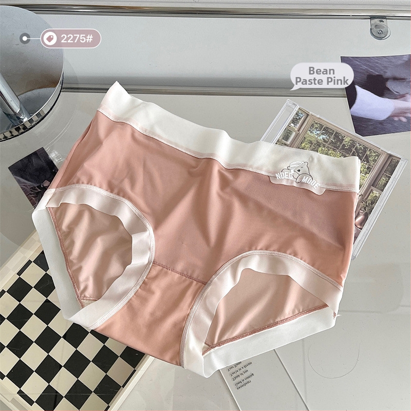 Dámske nohavičky Ice Silk so stredným pásom, antibakteriálne, priedušné, rýchloschnúce; nylonová tkanina s viskózovou podšívkou v rozkroku.