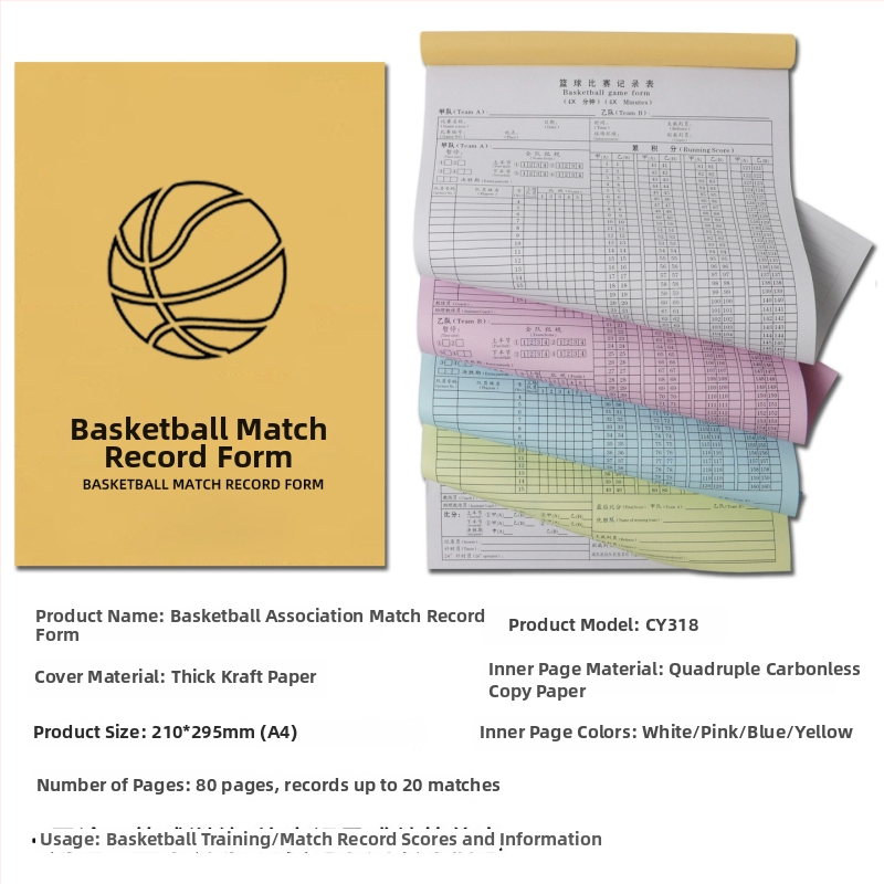 Záznamník pre basketbal, futbal, stolný tenis, bedminton a volejbal — Záznamník pre rozhodcu