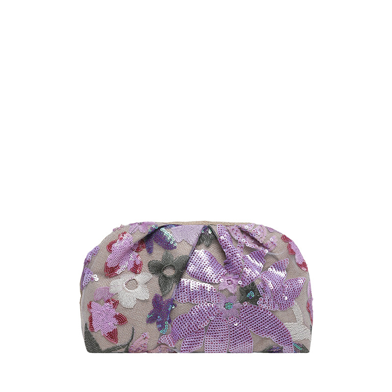 Geantă de seară crossbody cu lanț, textură paiete, stil chinezesc nou, design personalizat