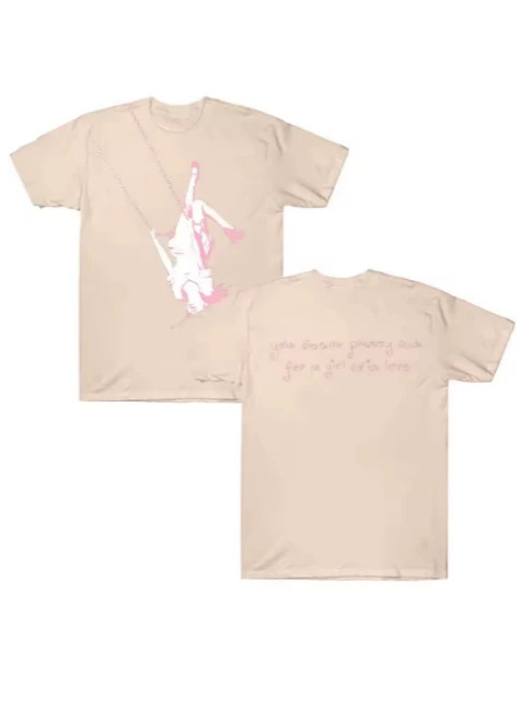 Unisex oversize μπλούζα με γραφικό σχέδιο Olivia You Seem Pretty Sa