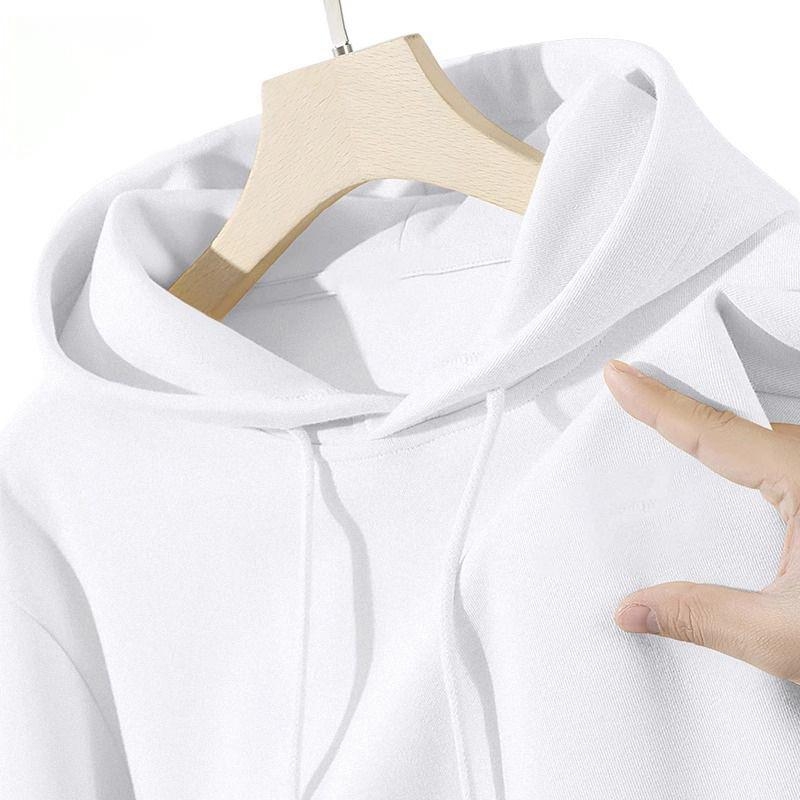Ανδρικό hoodie με κουκούλα, σε μεγάλο μέγεθος, παχύ φλίς, oversize, για τον χειμώνα
