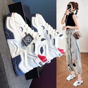Γυναικείες sneakers με φαρδιά σόλα για αύξηση ύψους, χειμερινά 2025 casual αθλητικά παπούτσια με επένδυση φλίς