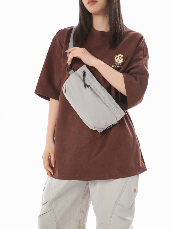 Αδιάβροχη διαβατηριακή τσάντα crossbody, αντι-κλοπή, μεγάλη χωρητικότητα, νάιλον, για ταξίδια και εξωτερικές δραστηριότητες