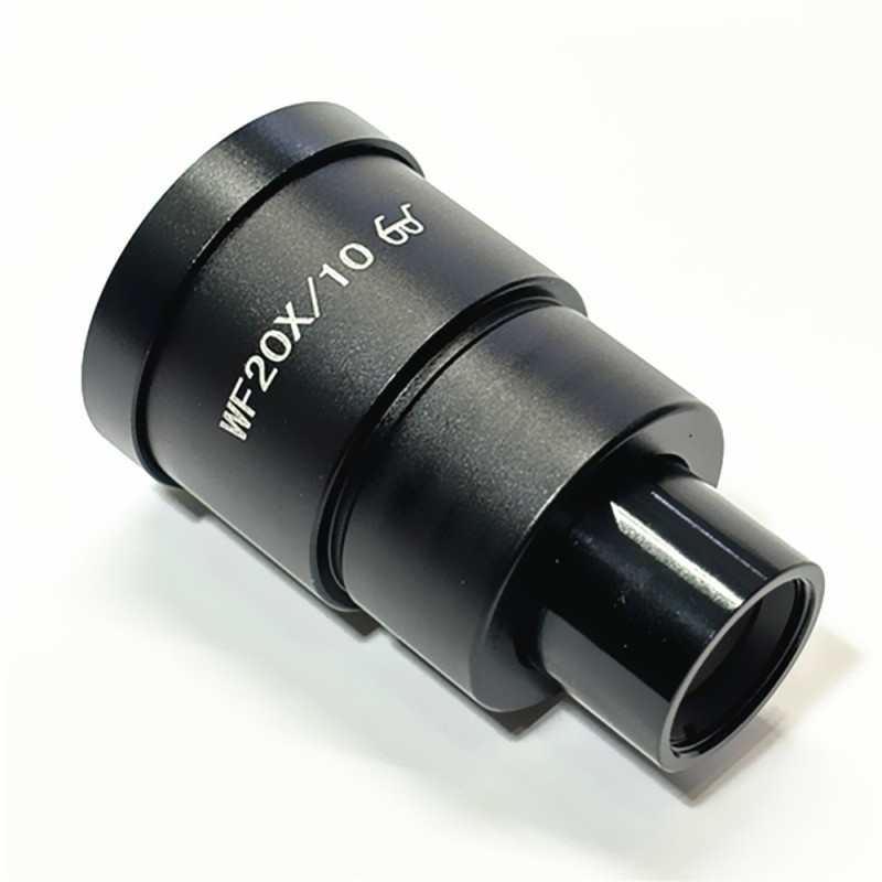 Οφθαλμικός φακός στερεομικροσκοπίου WF10X/20/22 και WF20X/10/12, υψηλό σημείο ματιού, ευρυγώνιο, διεπαφή 30 mm