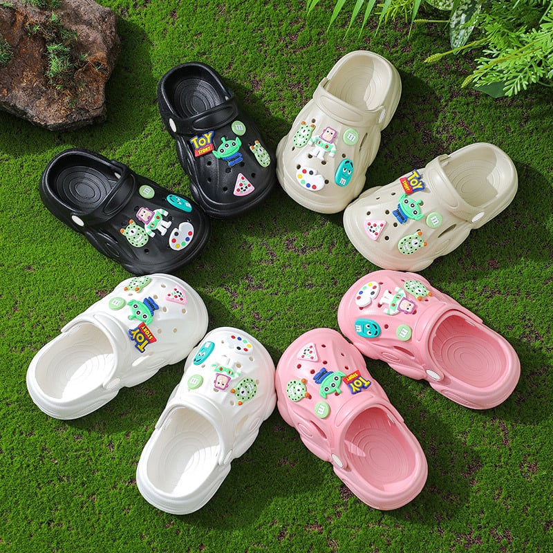 ΠΑΙΔΙΚΑ CLOGS από EVA αφρό με καρτούν σχέδιο, unisex, για εσωτερική και εξωτερική χρήση