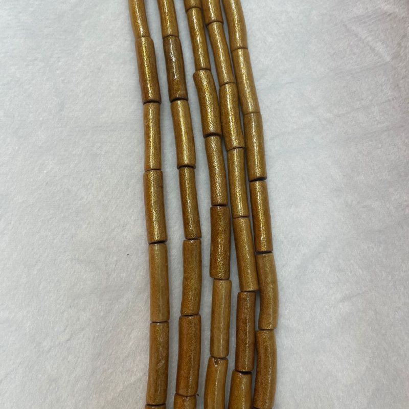 Χάντρες κοραλλιού για DIY κοσμήματα, 7×25 mm κυλινδρικές και ορθογώνιες χαλαρές χάντρες, ημιτελή εξαρτήματα κοσμήματος