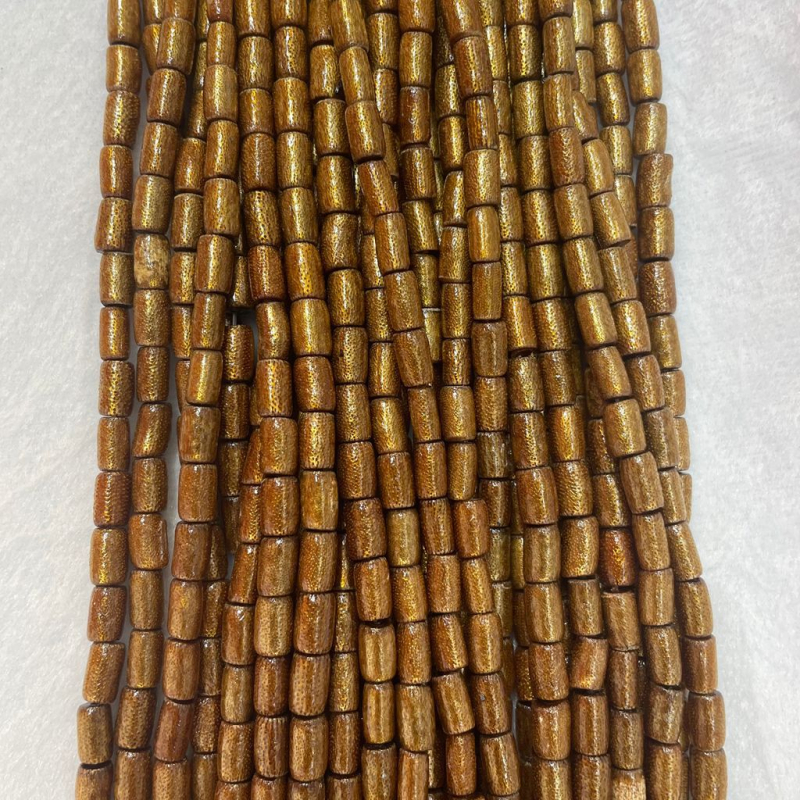Χάντρες κοραλλιού για DIY κοσμήματα, 7×25 mm κυλινδρικές και ορθογώνιες χαλαρές χάντρες, ημιτελή εξαρτήματα κοσμήματος