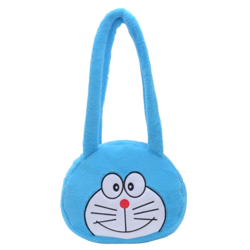 Geantă crossbody pluș cu Kuromi, velur, formă rotundă, drăguță, 2024