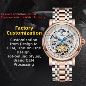 Čierne samurajské automatické mechanické hodinky s Tourbillonom, vodotesné 30 m, pánske spoločenské hodinky
