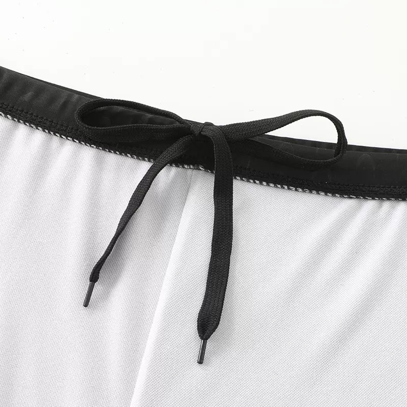 Férfi uszónadrág Sharkskin mintával, laza szabás, gyorsan száradó, fürdőhöz és gyógyfürdőkbe