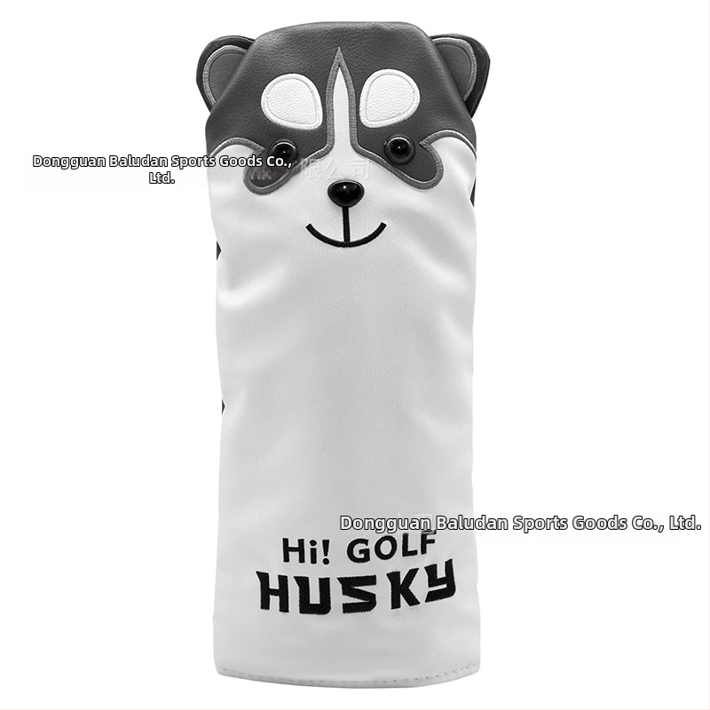 Kryty na golfové palice Husky – drevené kryty na palice, kryty na puttery (polkruhové / rovné)