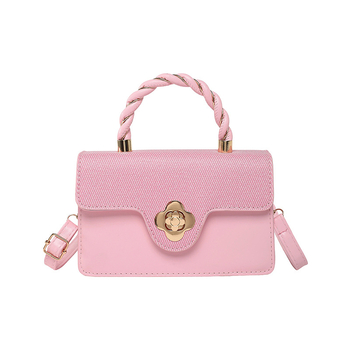 Geantă crossbody din PU pentru femei, mică pătrată, stil urban minimalist, primăvară-vară 2025
