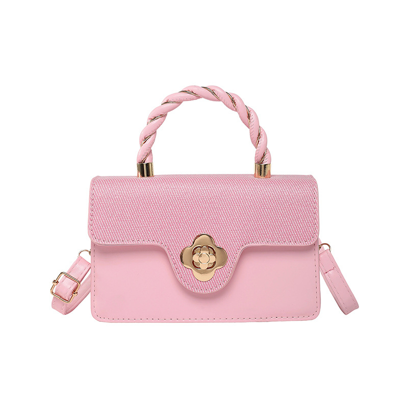 Geantă crossbody din PU pentru femei, mică pătrată, stil urban minimalist, primăvară-vară 2025