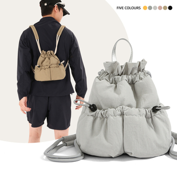 Novi Cross-Border stil ruksak s proširenim kapacitetom, unisex lagani outdoor ruksak s UV zaštitom, japanski stil, minimalistički dizajn, pogodan za 9-inčni prijenosnik
