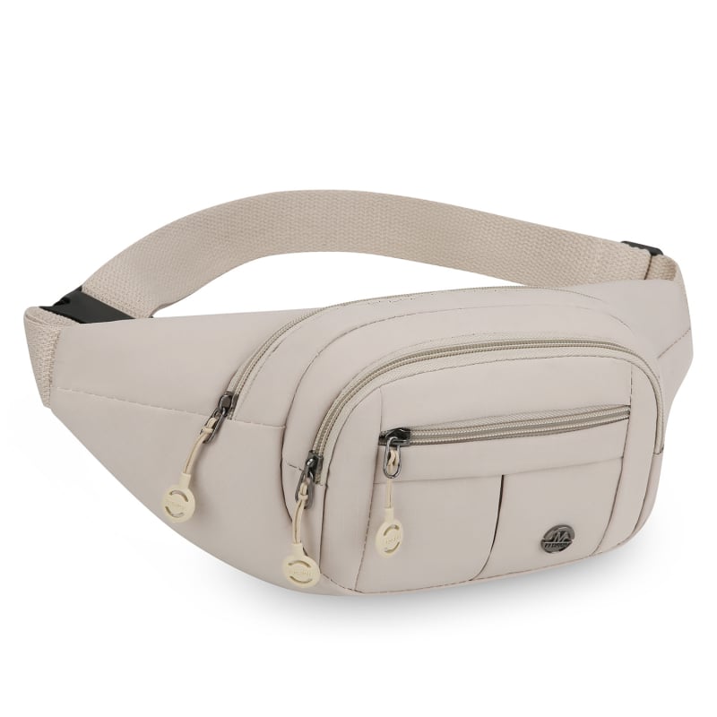 Geantă de talie din nylon pentru femei, impermeabilă, crossbody casual, purtare zilnică