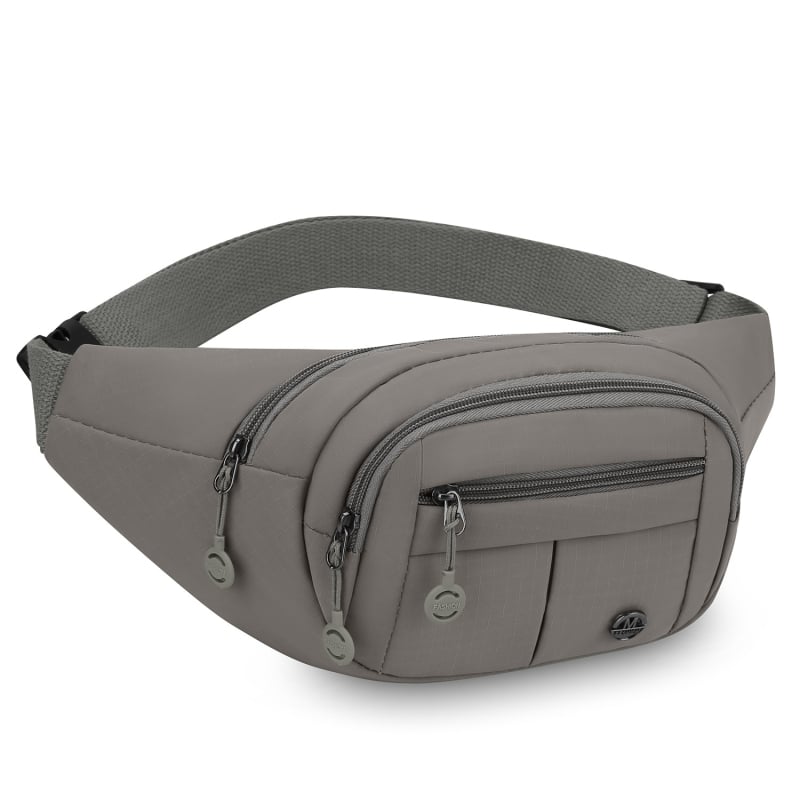 Geantă de talie din nylon pentru femei, impermeabilă, crossbody casual, purtare zilnică