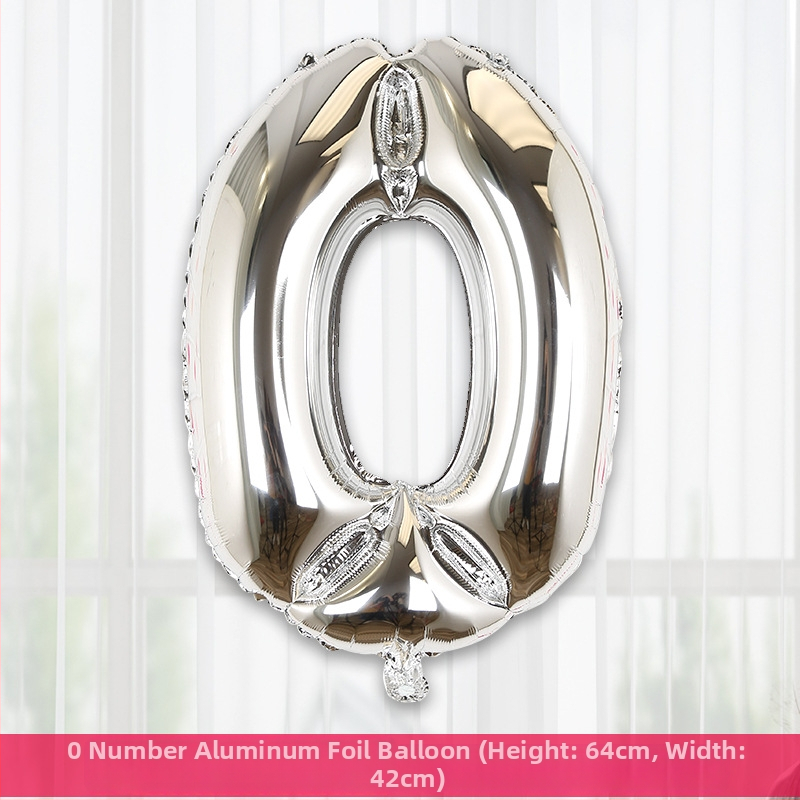 Baloni din folie de aluminiu de 32 inch cu cifre pentru petrecerea de ziua bebelușului, decor de scenă în stil desen animat
