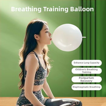 Balon de exerciții pentru adulți: capacitate pulmonară, respirație diafragmatică, recuperare postnatală, yoga pentru mușchii gurii
