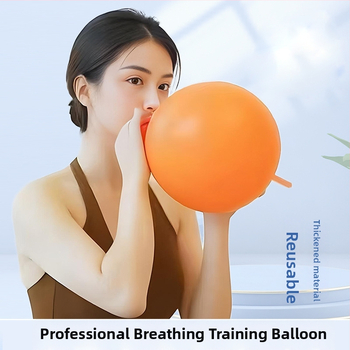 Balon de exerciții pentru adulți: capacitate pulmonară, respirație diafragmatică, recuperare postnatală, yoga pentru mușchii gurii