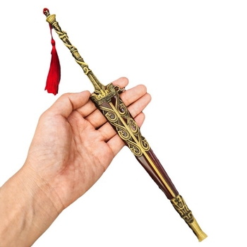 Mač Fengshen Yanyi God Ji Fa, 30 cm, s koricom — replika od legure