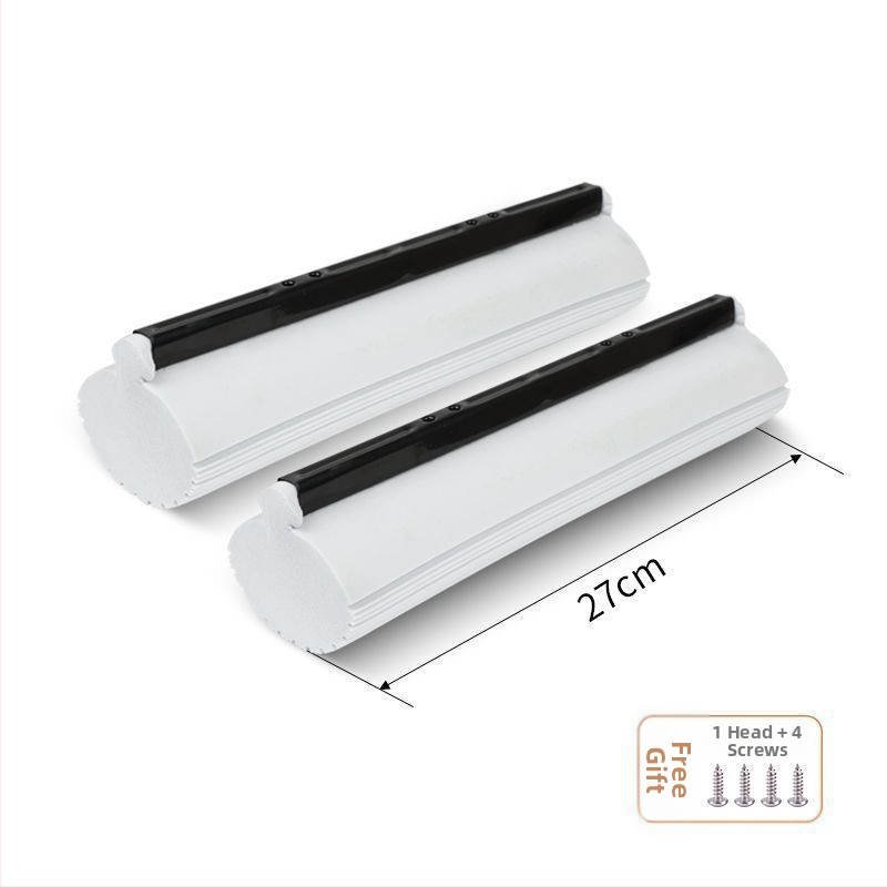 Náhradná hlavica špongiového mopu, zahustený savý PVA, 27–38 cm, univerzálny valcový mop bez použitia rúk