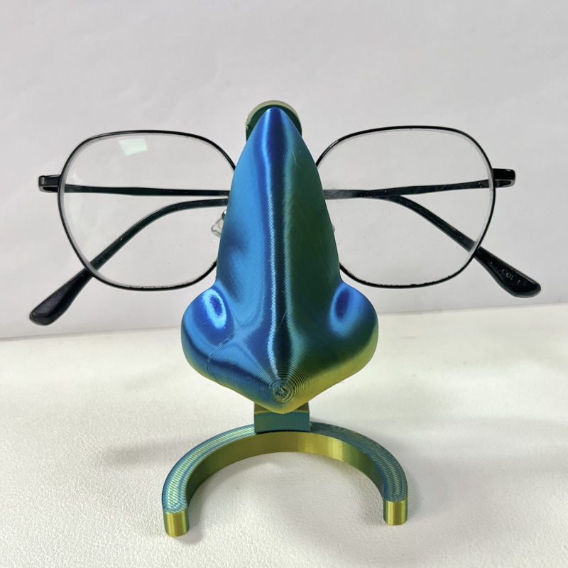 3D-ispisani držač za naočale u obliku nosa – kreativni stolni dekor