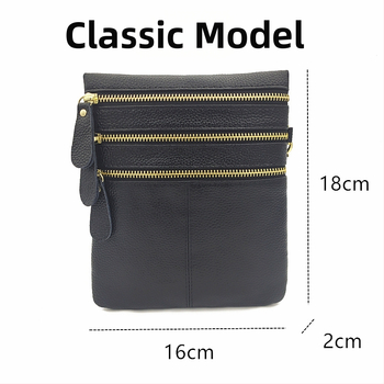 Geantă de umăr din piele naturală pentru femei, portofel și buzunar pentru telefon, crossbody creativă