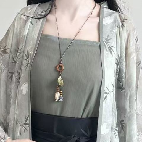 Ženski Hanfu set u novom kineskom stilu, plisirana bluza s floralnim printom, za ljeto i svakodnevnu upotrebu