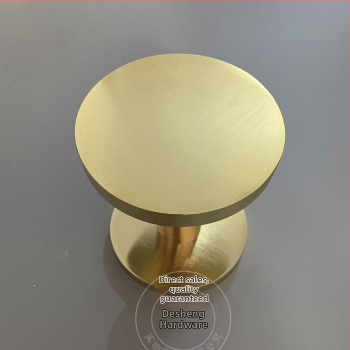 Okrugla kvaka za vrata, crno-bijela, od aluminijske legure, za staklena vrata, moderni minimalistički stil