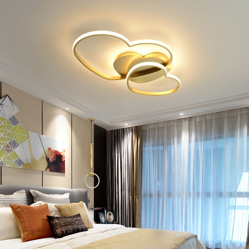 LED plafonjera za dječju sobu i spavaću sobu, moderni minimalistički stil, podesiva tri tona svjetla