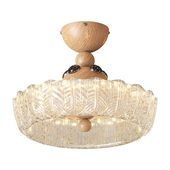 Krémové stropné svietidlo vo francúzskom štýle, minimalistická lampa do jedálne, ambientné svetlo inšpirované pierkami do detskej izby s hviezdnou atmosférou