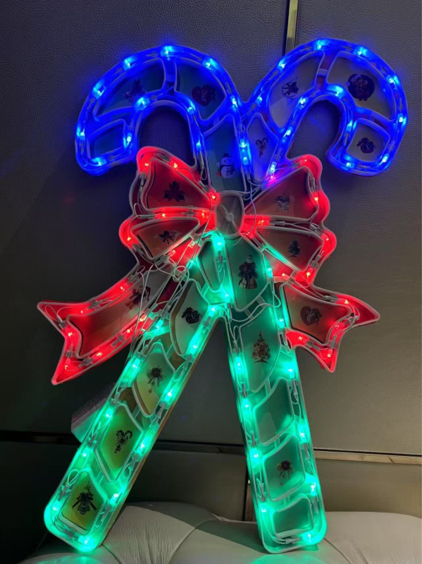 LED πολύχρωμα φώτα, λάμπα παγώνι με βάση, διακοσμητικό Χριστουγέννων σε σχήμα καρδιάς με ηλίανθο και πέντε αστέρια, για οικία και βιτρίνα καταστήματος