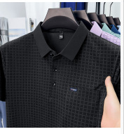 2026 Nova muška polo majica s dužim rukavima, udobna široka kroja, korejski stil