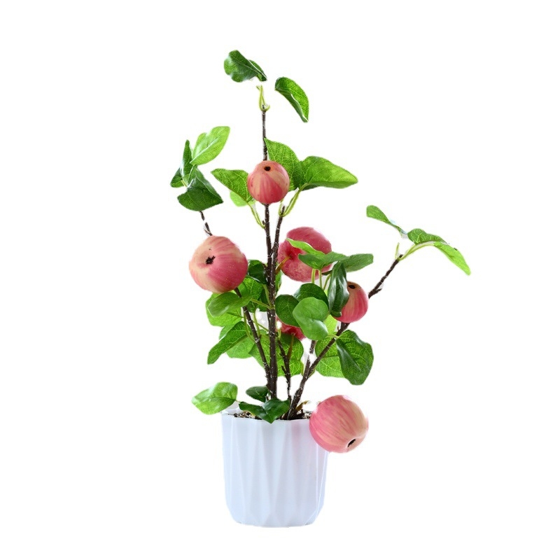 Ručni bonsai od umjetnih svilenih cvjetova za unutarnju dekoraciju