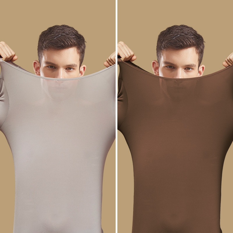 Set termic masculin cu bază din acid hialuronic, top și pantaloni, pentru toamnă/iarnă